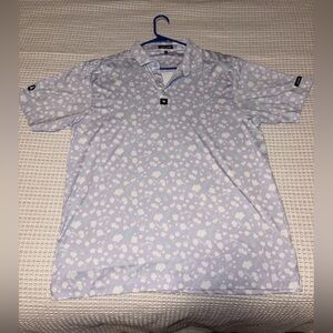 Men’s Bad Birdie Baby Lush Floral Polo Shirt